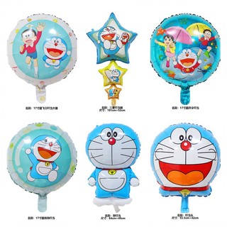 Hoạt Hình Bong Bóng Lá Nhôm Hình Mèo Doremon