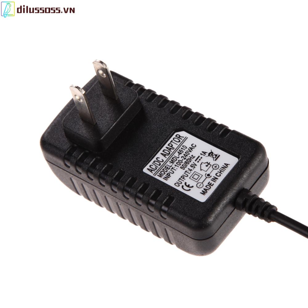 Phích Cắm Sạc Chuyển Đổi ac 100-240v dc 5.5X2.5Mm 4.5v 1a 1000ma