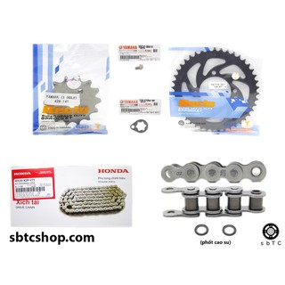 Nsd nhông dĩa recto sên did phốt cao su 428vix4 yamaha yb125 chính hãng
