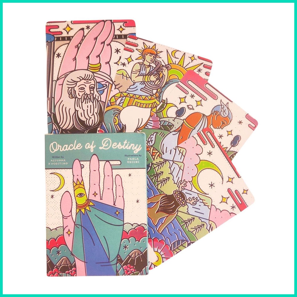 Bộ Bài tarot fate divination oracle Phiên Bản Tiếng Anh