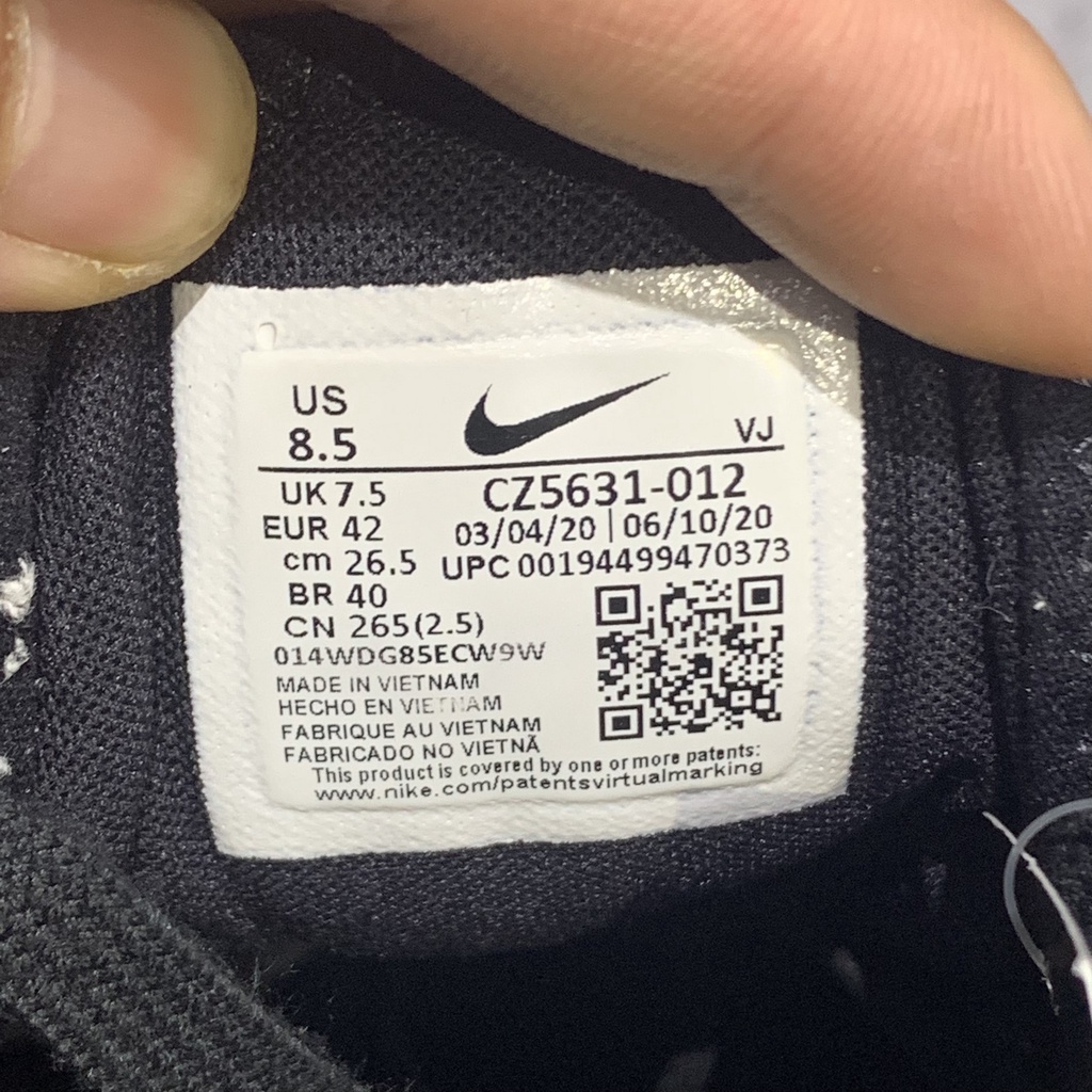 2hand giày Nike Reposto CZ5631-012 SIZE 42 PVN10113