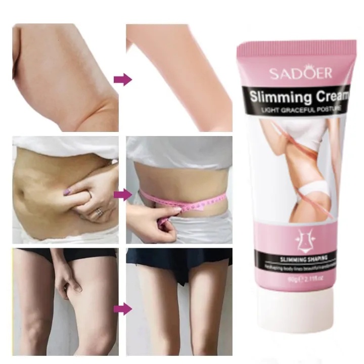 Kem giảm mỡ bụng Kem Tan Mỡ Bụng 60ml an toàn có hiệu quả giảm béo eo thon thon bụng Toàn Thân Đốt Mỡ Toàn