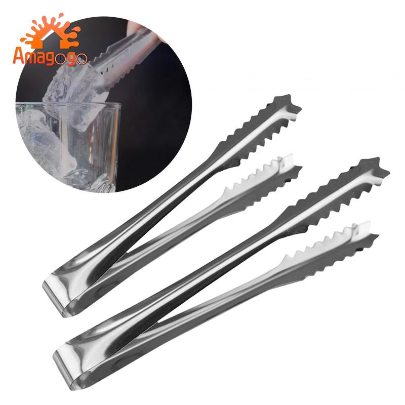 Kẹp Gắp Đá Bằng Thép Không Gỉ Đa Chức Năng Cho Nhà Hàng, Quầy bar