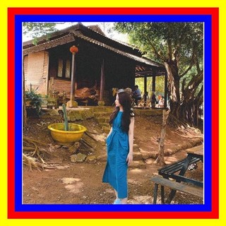 Đầm xoắn eo xinh xắn tt 1953