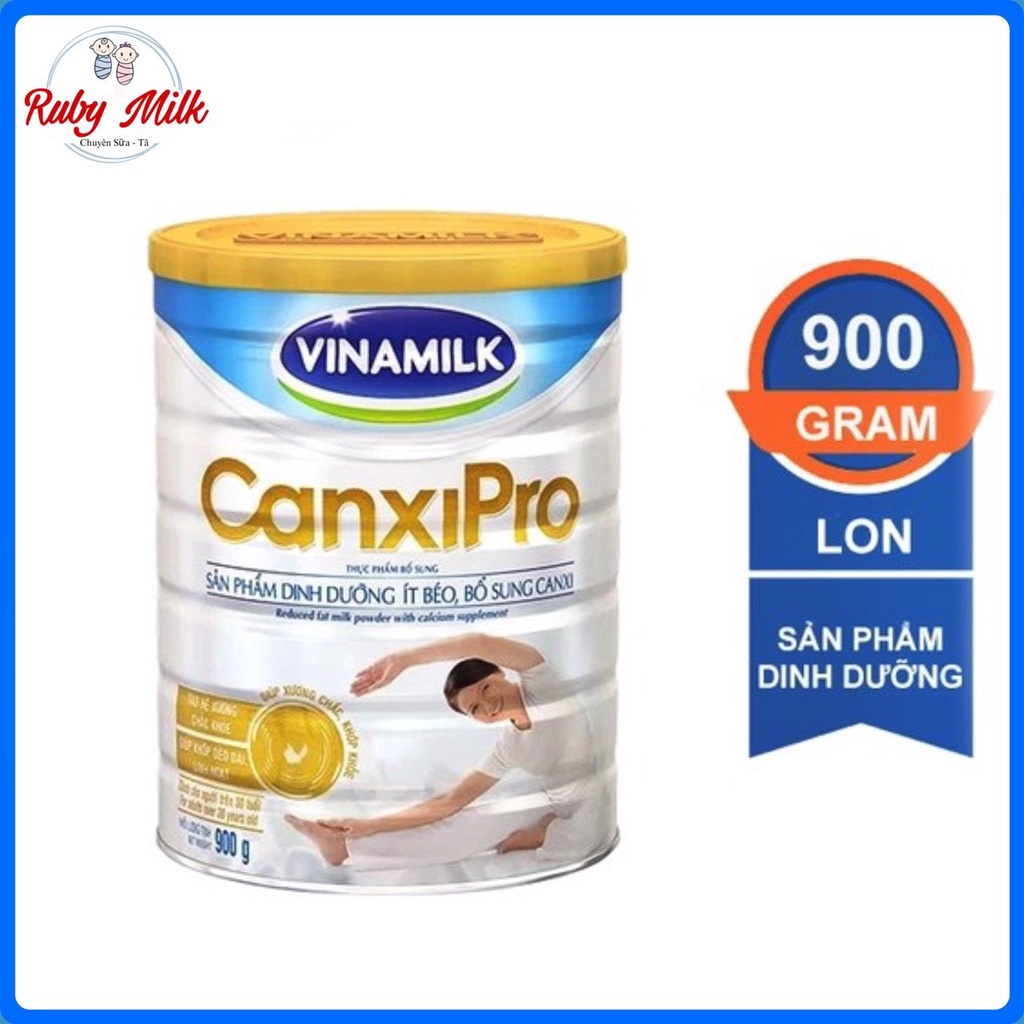 [Date 12.2026] Sữa Bột Vinamilk Canxi Pro Lon 900g