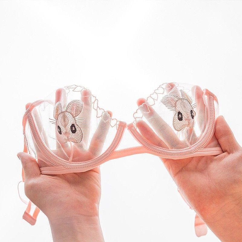 Gợi Cảm Ngọt Ngào Phong Cách Thỏ Quần Lót Phối Cảnh Cám Dỗ Ren Ngực Nhìn Lớn Tập Hợp Áo Ngực Siêu Mỏng Mềm Mại Thoải Mái Lưng Đẹp Thoáng Khí Bộ Áo Ngực Nữ | BigBuy360 - bigbuy360.vn