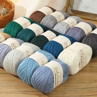 Cuộn len cashmere 50g dùng đan khăn choàng diy