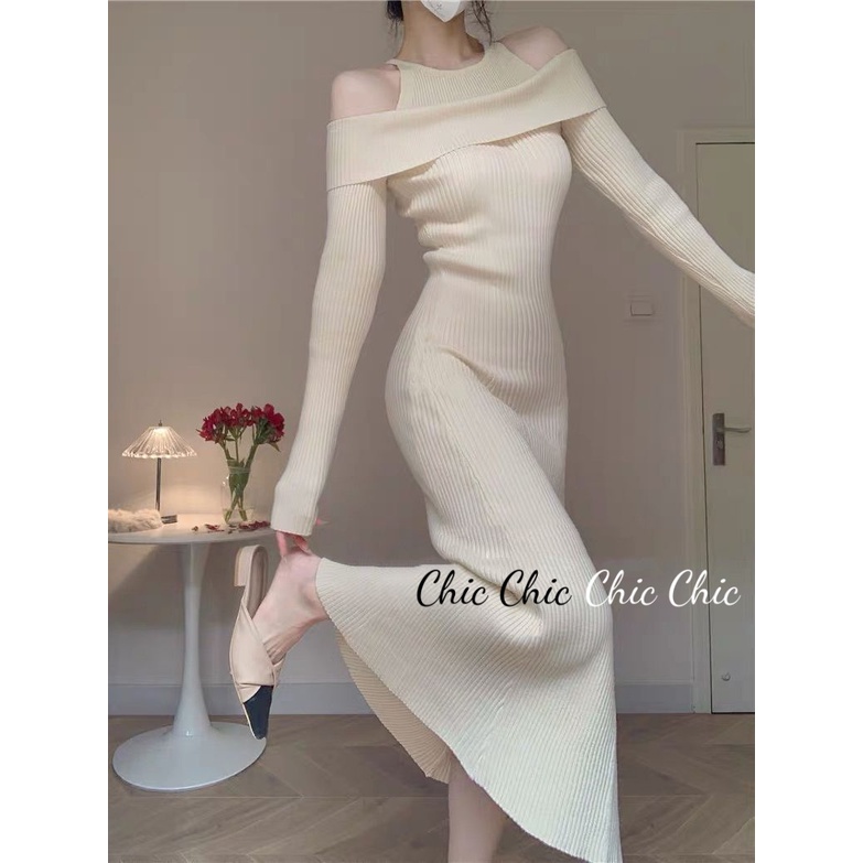 Chic Chic váy nữ Đầm Body Cho thời váy Stylish Hàn Phong phổ biến xu hướng WLQ24101I9 1Z240103