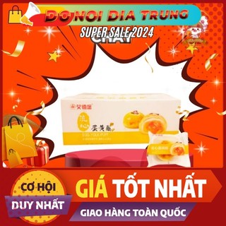 Bánh Liu Trứng Chảy - Bánh Liu pía khay trứng chảy Egg Yolk Puff siêu hot