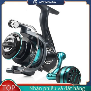 Máy câu cá kim loại dk 1000-7000 series với tỷ lệ vòng quay 5.2: 1