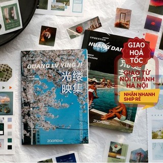 [20 trang] Sổ Sticker Nhãn Dán Nhựa PET Washi Giấy Trang Trí Bullet Journal ST177