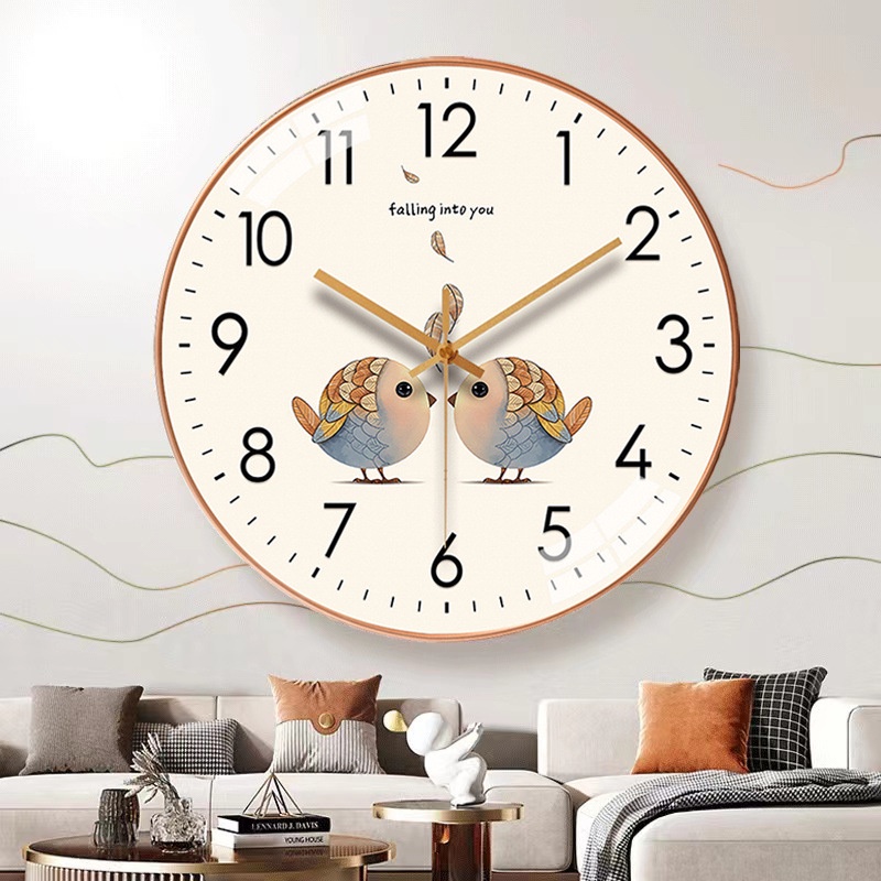 Đồng Hồ Treo Tường Joful Home Thiết Kế Đáng Yêu 10inch Decor Nhà Ở, Phòng Bé, Phòng Khách