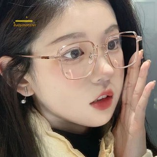 Kính Mát Gọng Lớn Trong Suốt Chống Ánh Sáng Xanh Thời Trang Unisex