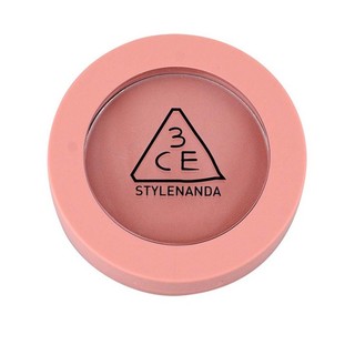 Phấn má hồng 3ce 3ce màu đơn sắc / hồng / nude đào tự nhiên 5g