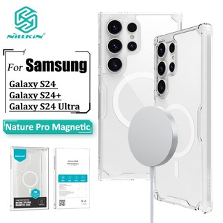 Ốp điện thoại Nillkin TPU mềm trong suốt siêu mỏng chống sốc thích hợp cho Samsung Galaxy S24 Ultra S24 + S24