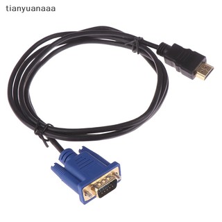 Cáp chuyển đổi 6ft hdmi sang vga hd-15 15pin 1.8m 1080p