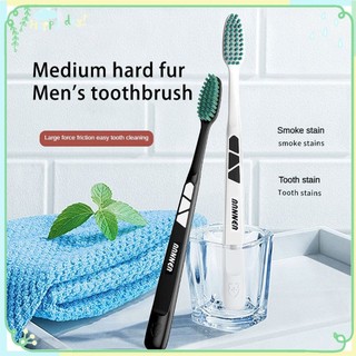 【COD】 1 Bàn chải đánh răng lông cứng siêu sạch cho nam Bàn chải đánh răng làm sạch sâu răng Bàn chải đánh răng lông cứng cho người lớn 【Lmlife】