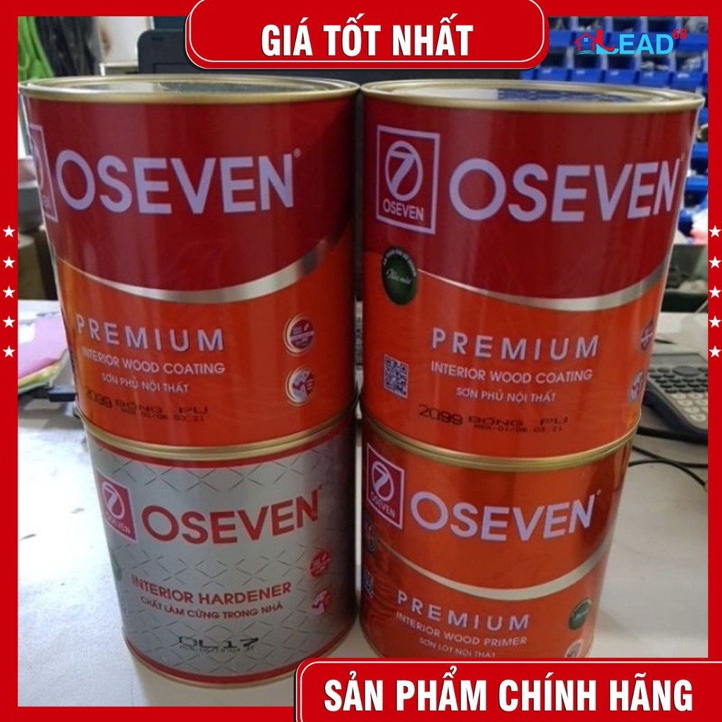 Sơn gỗ pu cao cấp o7 oseven : mờ 50 ,mờ 75