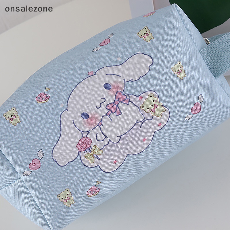 SANRIO Onsale Túi Đựng Bút Chì Sức Chứa Lớn Họa Tiết Hoạt Hình cinnamoroll Đáng Yêu Cho Học Sinh Mới