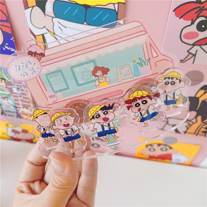 Bảng Vẽ Trang Trí Bằng acrylic Hình Cậu Bé Bút Chì shin-chan Dễ Thương