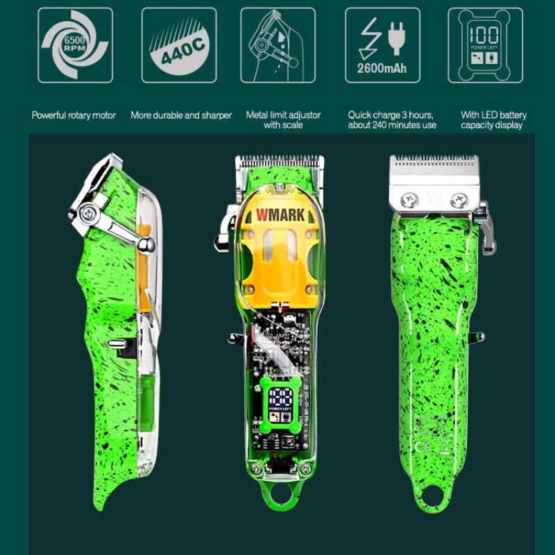 Tông Đơ Hớt Tóc Chuyên Nghiệp wmark ng-408 ng-508 ng-995 Cho Nam