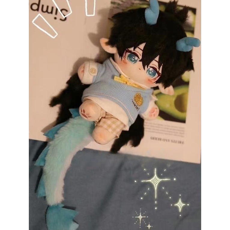 Búp Bê Nhồi Bông Hình honkai: Starrail dan heng Furie Mặc Trang Phục Hóa Trang Nhân Vật anime one piece Bằng cotton 20cm