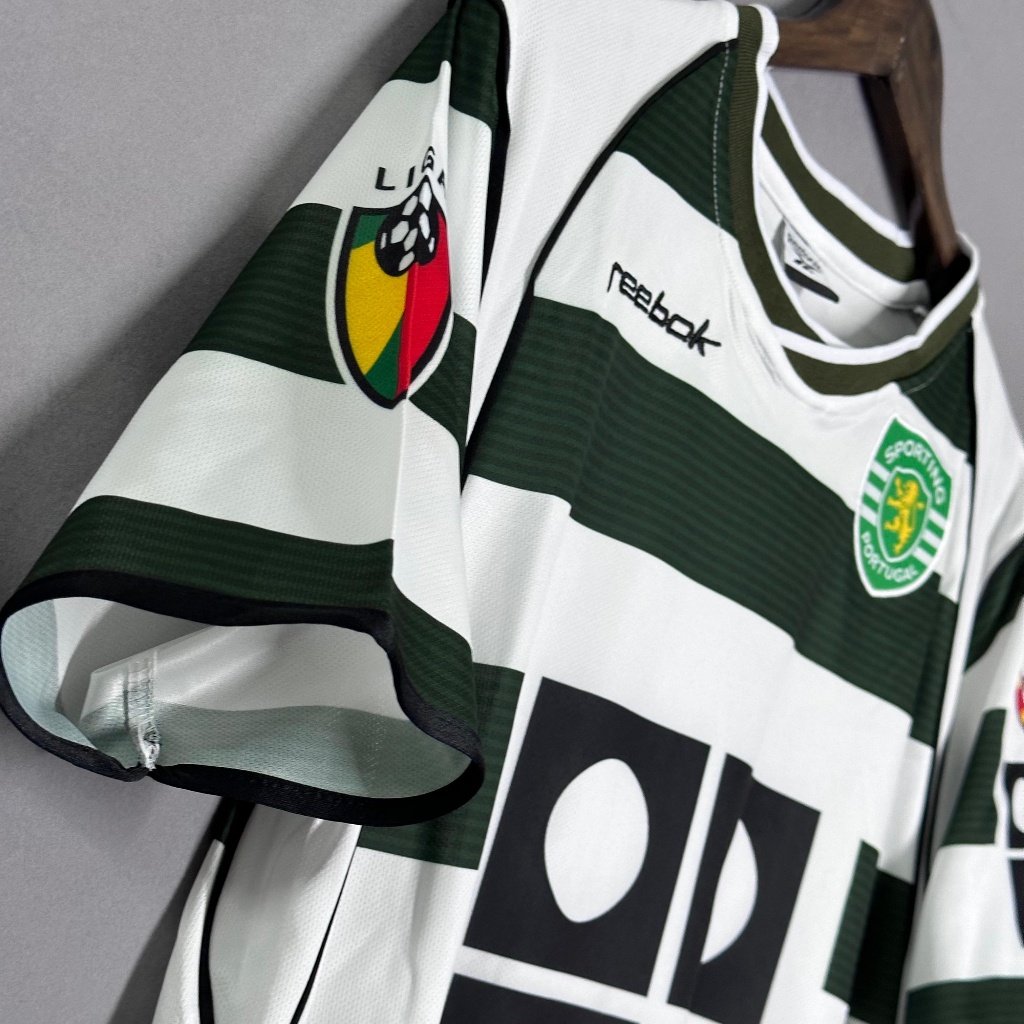 Áo Thun Bóng Đá Ngắn Tay Đội ronaldo lisbon 2001-2003