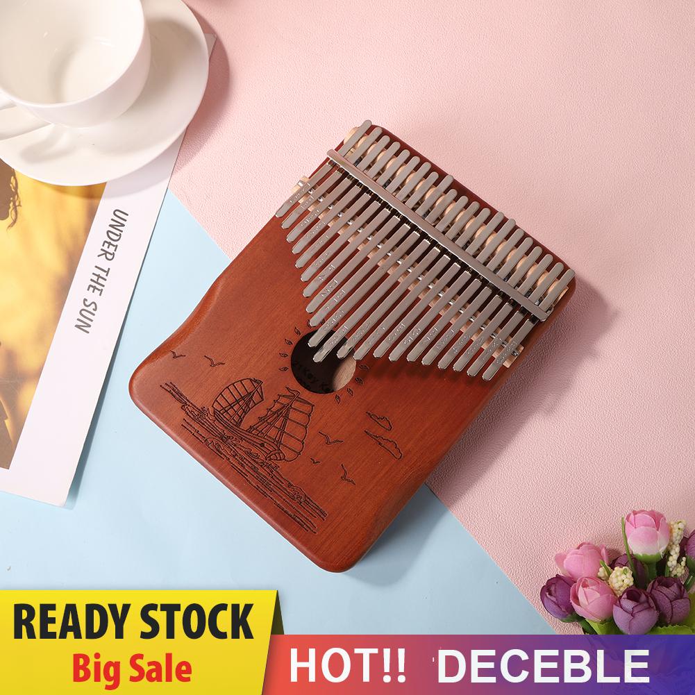 Đàn kalimba 21 Phím Bằng Gỗ Trơn Di Động