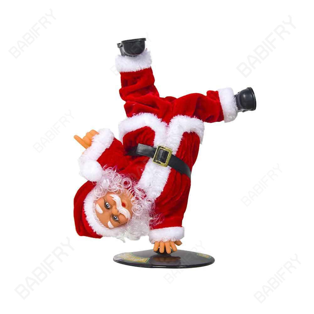 Búp Bê Hình Ông Già Noel Đang Nhảy Múa Có Nhạc