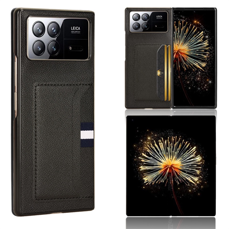 Bao Da Điện Thoại Có Ngăn Đựng Thẻ Cho xiaomi mix fold3 xiaomi mix fold3 2023 Ốp