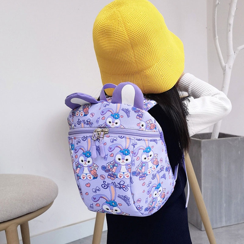 Balo Siêu Nhẹ Chống Thất Lạc Họa Tiết Hoạt Hình Dễ Thương Cho Trẻ Mẫu Giáo