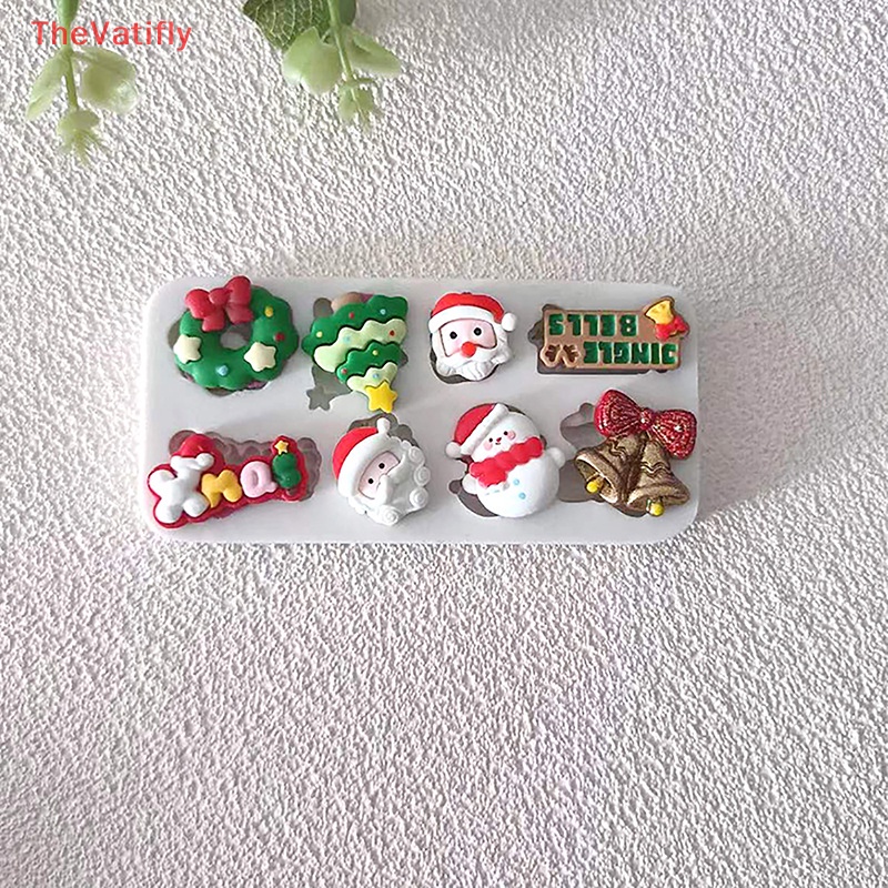 1 Khuôn silicone Làm Bánh Hình Người Tuyết diy