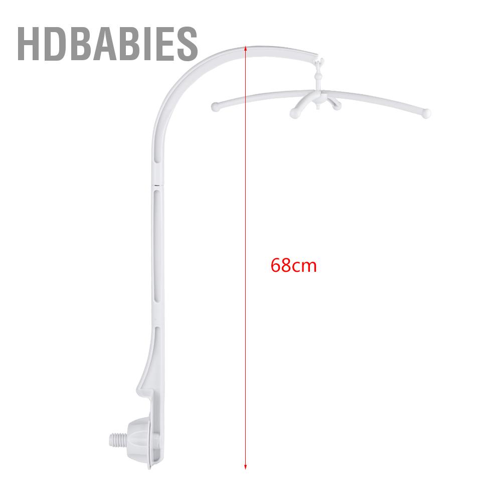 Giường Cũi Em Bé Di Động Giữ Chuông Đồ Chơi Trang Trí Giá Treo Tay- HDbabies