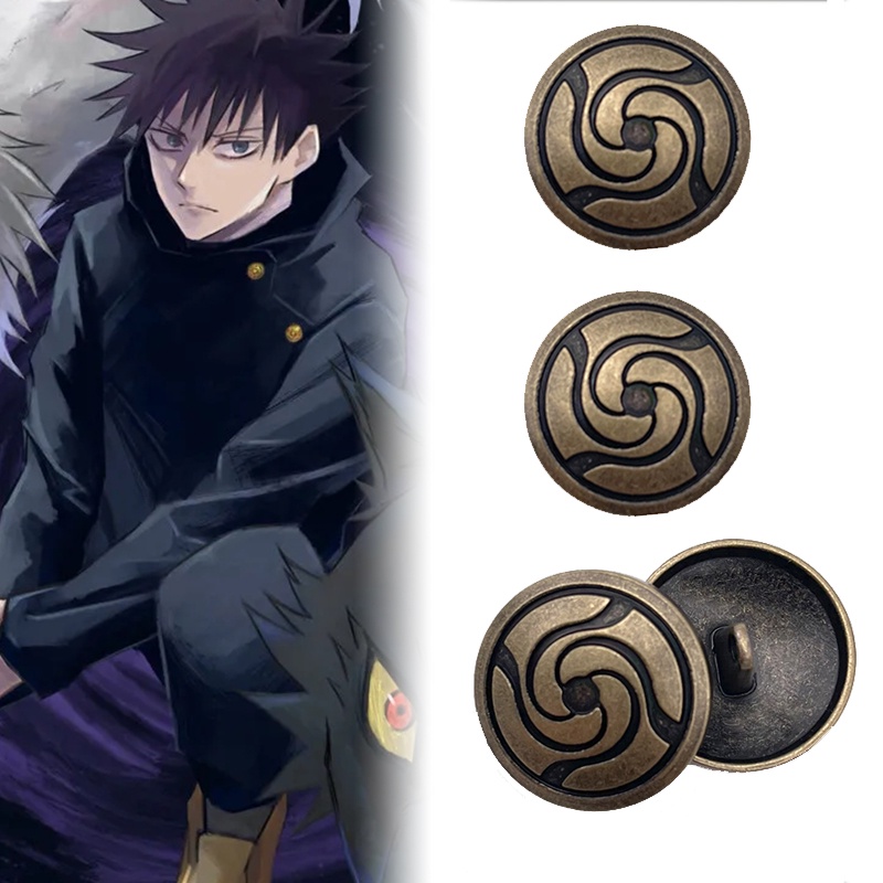 Nút Áo Hóa Trang Nhân Vật anime jujutsu kaisen gojo itadori yuji Trong Phim megumi
