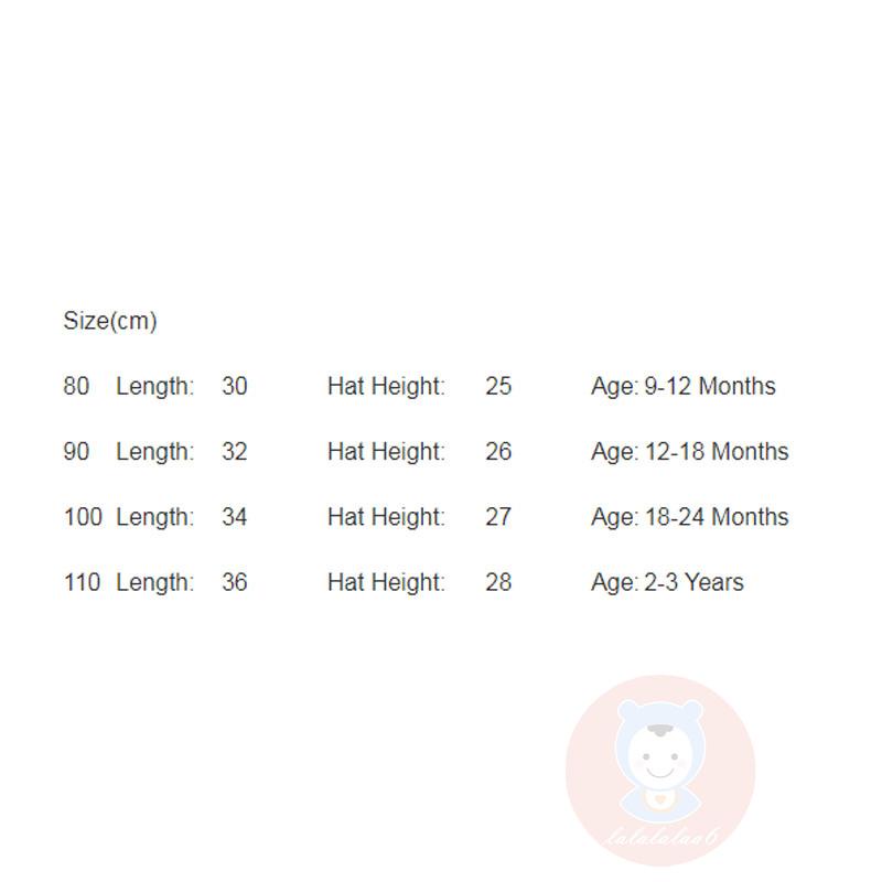 Laa6-áo Khoác Có Nón In Họa Tiết halloween Hoạt Hình Cho Bé 9 Tháng-3 Tuổi