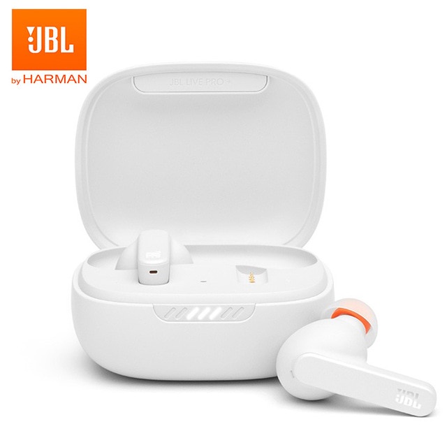 Tai nghe Bluetooth True Wireless JBL LIVE PRO+, Âm bass mạnh mẽ, Pin Trâu Tới 28h, Chống Nước IPX4.