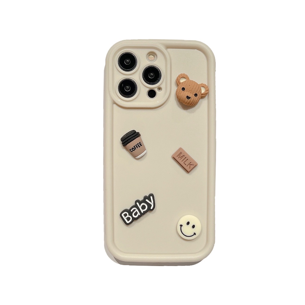 Mềm Ốp Điện Thoại Silicon Dẻo Họa Tiết Hoạt Hình Chú Gấu Cho oppo reno 8z 5g reno 7z 5g reno 8t 5g reno 6 6z 5g reno 4z
