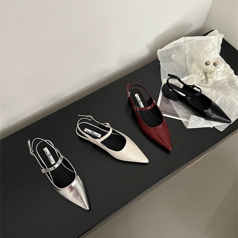 Giày Sandal Mũi Nhọn Thời Trang Mùa Hè 2023 Cho Nữ