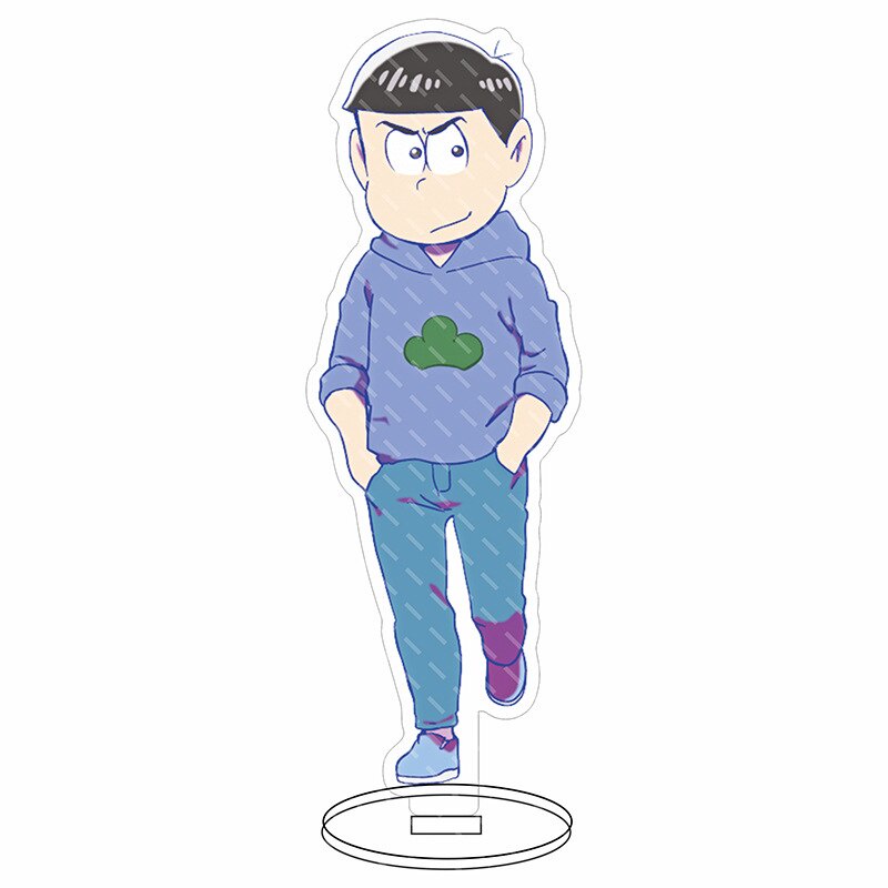 Mô hình Standee Osomatsu San Acrylic Matsuno Karamatsu Choromatsu Ichimatsu 15cm Phụ kiện trang trí