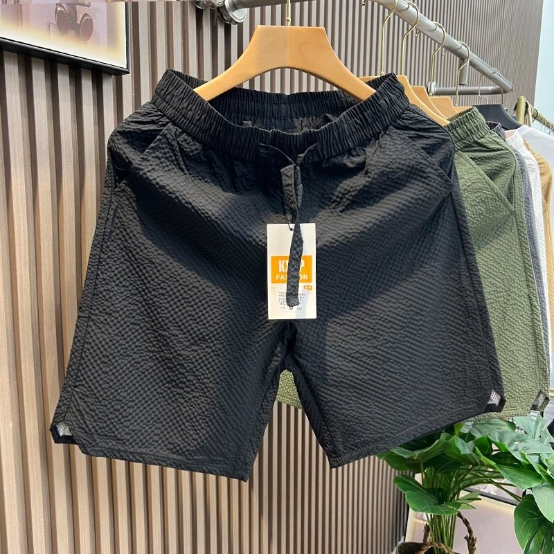 Quần Short Màu Trơn Dáng Rộng Thời Trang Mùa Hè Cho Nam