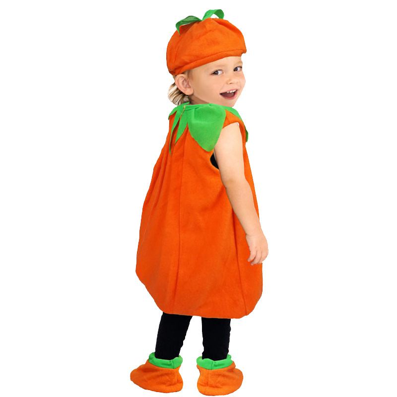 Set trang phục bí ngô mũ đội và vỏ bọc giày hóa trang halloween dành cho trẻ em
