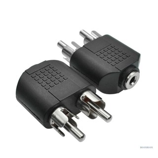 Đầu Chuyển Đổi Cổng aux 3 5mm Sang 2 rca Chất Lượng Cao