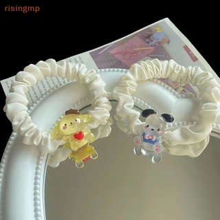 Dây Cột Tóc Scrunchies Hình kuromi Hoạt Hình Dễ Thương Cho Nữ