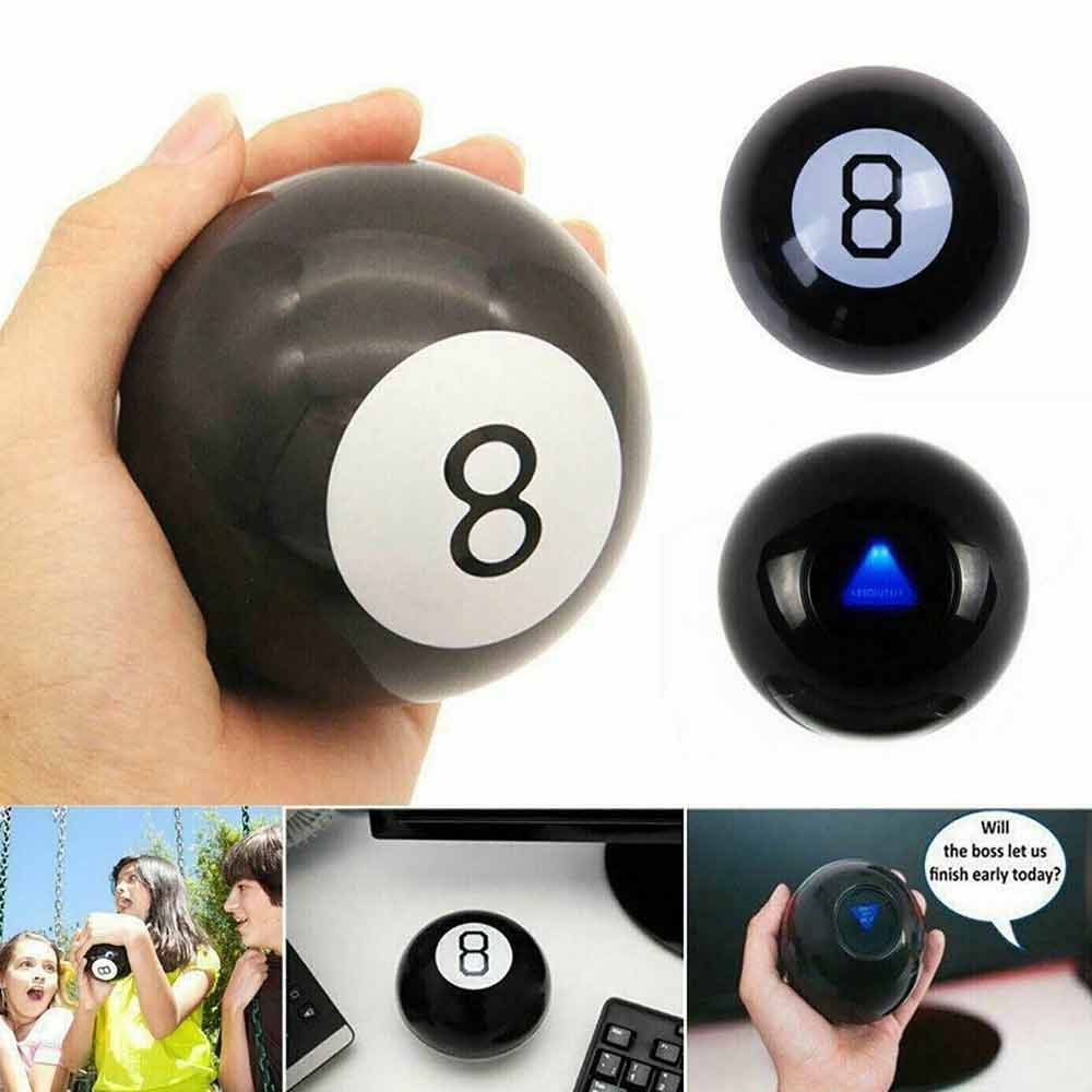 Retro Magic Mystic 8 Ball Luckly Decision Making Fortune Telling Cool Toy