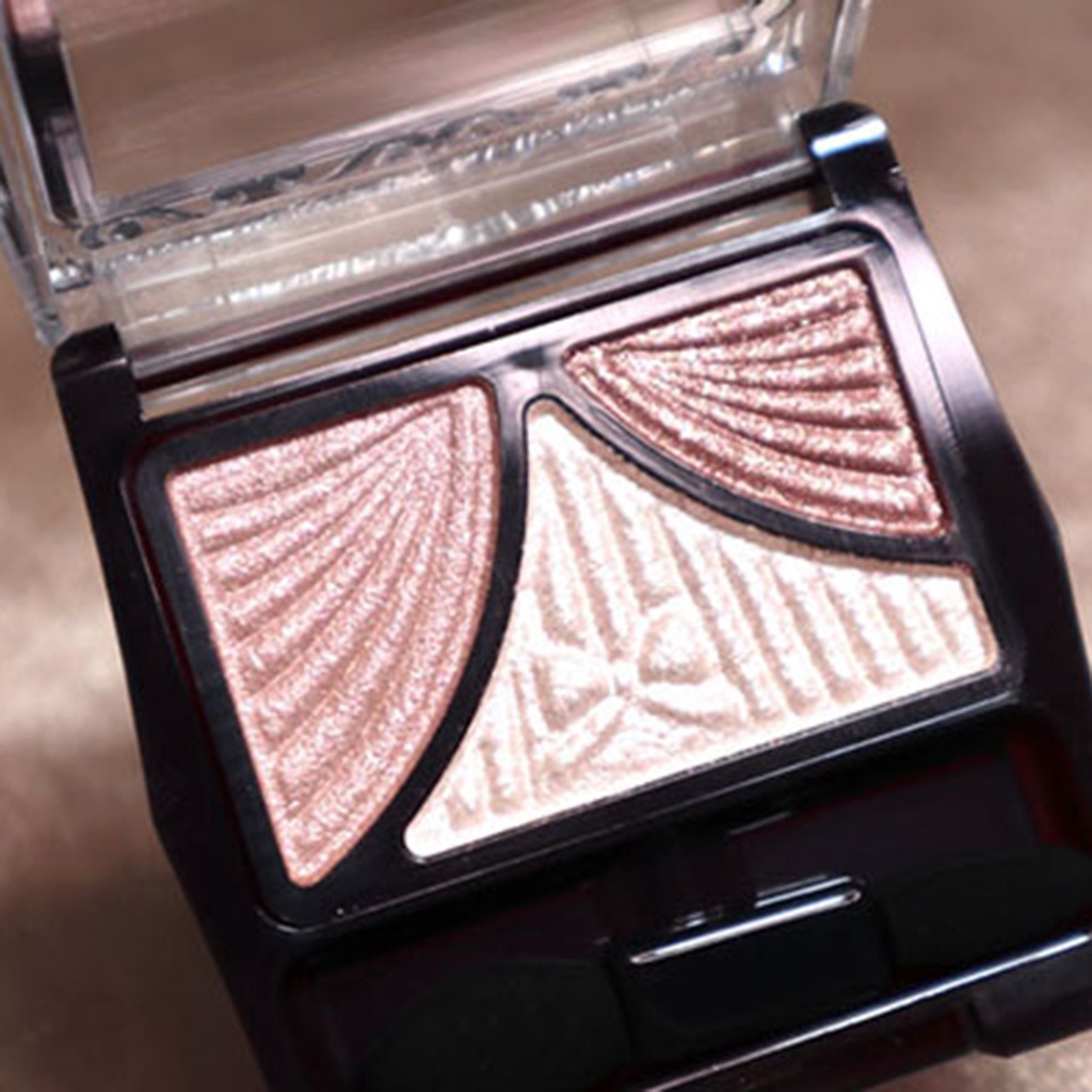 Eye Shadow Plate Lightweight Multicolor Portable 3 Co