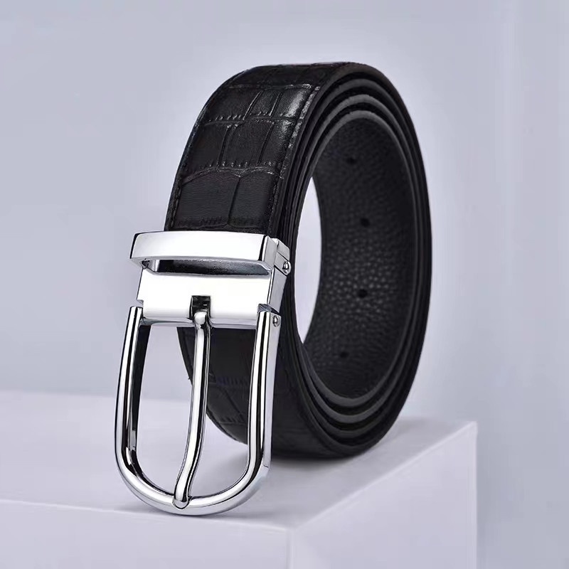 Thắt Lưng Da Thật Có Khóa Gài Thời Trang Lịch Lãm Cho Nam