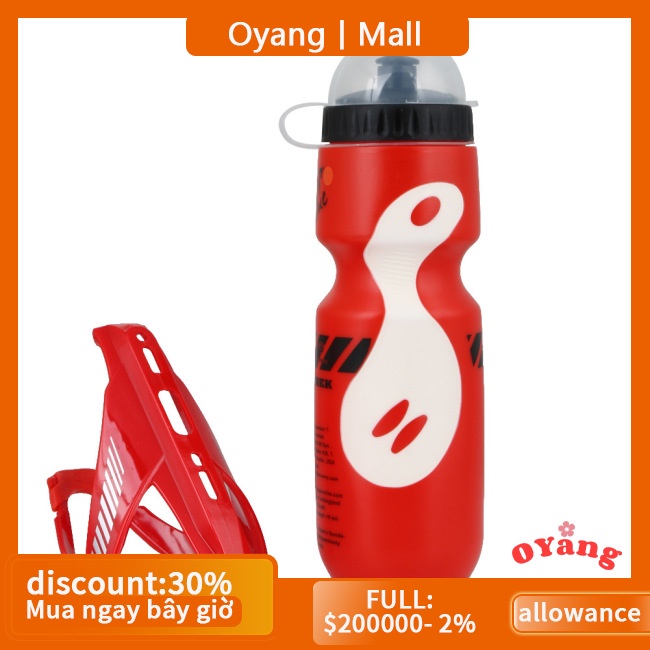 Oyang Bộ Bình Nước Hình Chữ v Bằng Sợi carbon Sức Chứa Lớn Cho Xe Đạp