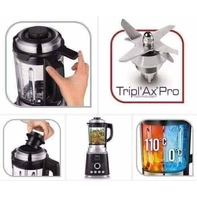 Máy Làm Sữa Hạt TEFAL BL962B, Máy Xay Sinh Tố, Dung Tích 2L, Làm Soup, Nhập Đức, BH 12 Tháng, giadungnhapkhau19