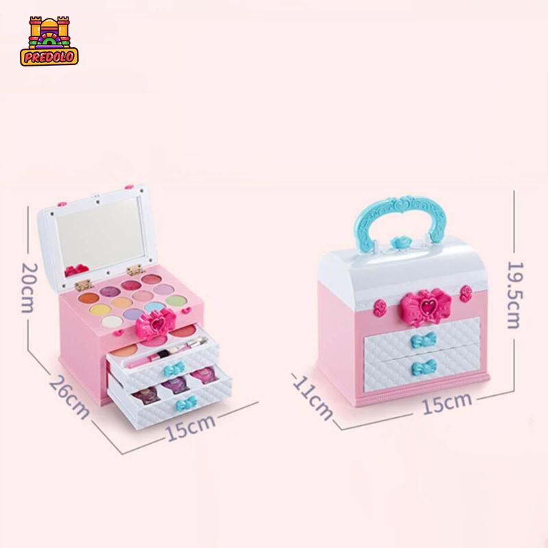Predolo Đồ chơi trẻ em Trang Điểm Làm Đẹp Cho Bé Gái 3 4 5 Tuổi