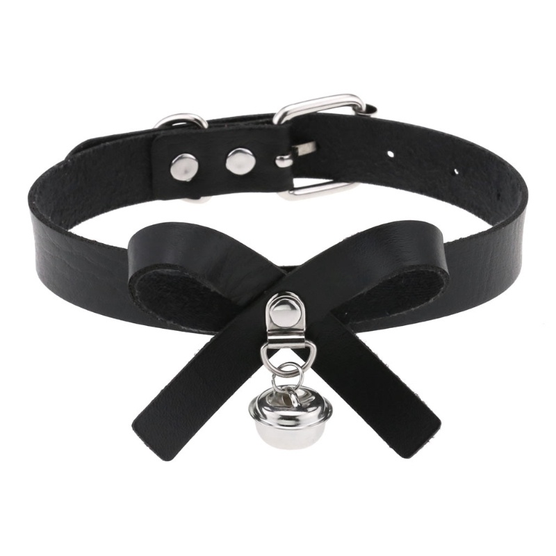 Mới Vòng Cổ choker Da pu Mặt Trái Tim Đôi Cánh Phong Cách punk Thời Trang Cho Nữ